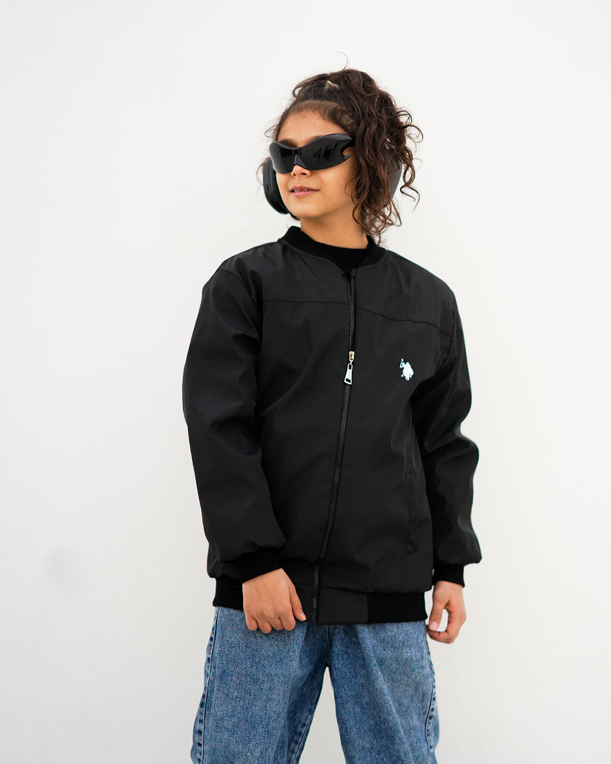 کاپشن بدون کلاه